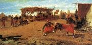 Winslow Homer Pitching Horseshoes Germany oil painting artist